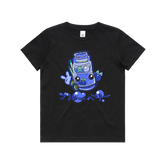 Kids Tee - Blueberry Ramune Kei Car (Kids+youth sizes)